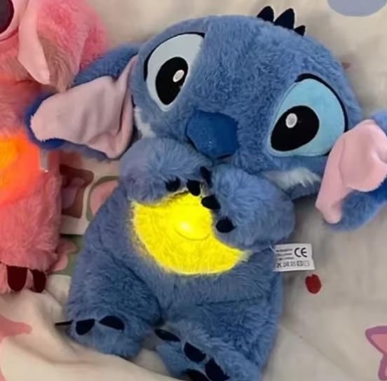 Talyvon™ GlowHeart Plush Breathing Stitch Doll